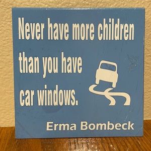 Wood sign that can stand on its own